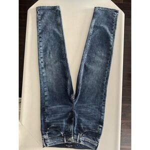 Express Mom High Rise Dark Denim Jeans Size 8R